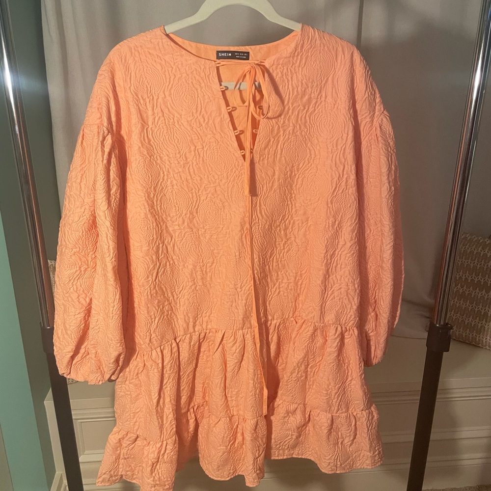 Puff Sleeve Babydoll Dress